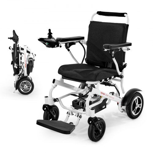 Opvouwbare elektrische rolstoel met 21 km actieradius – Comfort en mobiliteit voor senioren