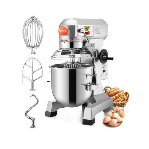 Elektrische staande mixer 450 W met 11 L mengkom – kracht en veelzijdigheid voor de professionele keuken