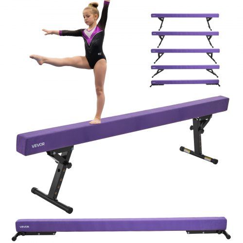 Verstelbare gymnastiekbalansbalk voor kinderen – veilig en leuk thuis trainen