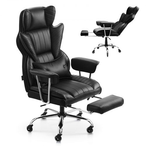Ergonomische Executive Bureaustoel met Hoge Rugleuning – Comfort voor Werk, Studie en Gaming
