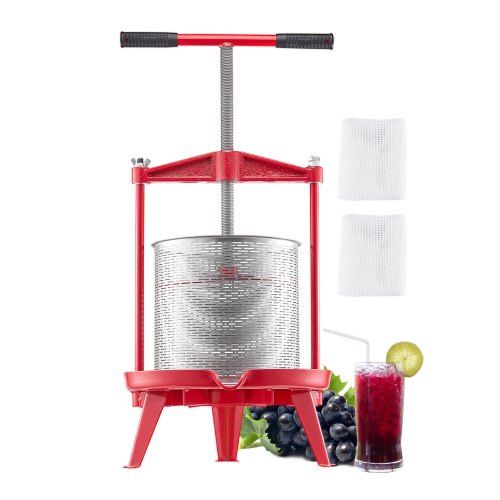 Fruitwijnpers 14 L handmatige sapcentrifuge – robuuste en veelzijdige keukenhulp