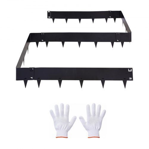 Gazonrandafwerking 6-pack: duurzame metalen tuinscheiding voor strakke borders