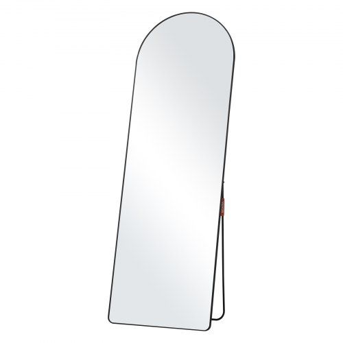 Gebogen volledige lengte vloerspiegel – Elegante en veilige reflectie voor elk interieur