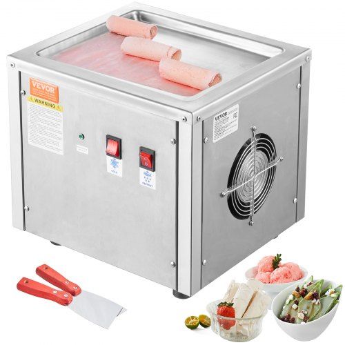 Gefrituurde Ijsrolmachine met Compressor – Snel, Veelzijdig en Duurzaam