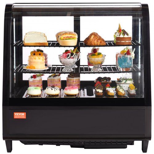 100 L Tweelaagskoelvitrine