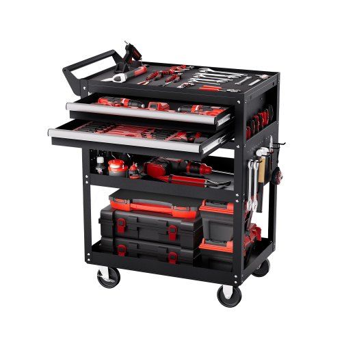 Gereedschapswagen met 5 niveaus – robuuste en flexibele oplossing voor garage en werkplaats