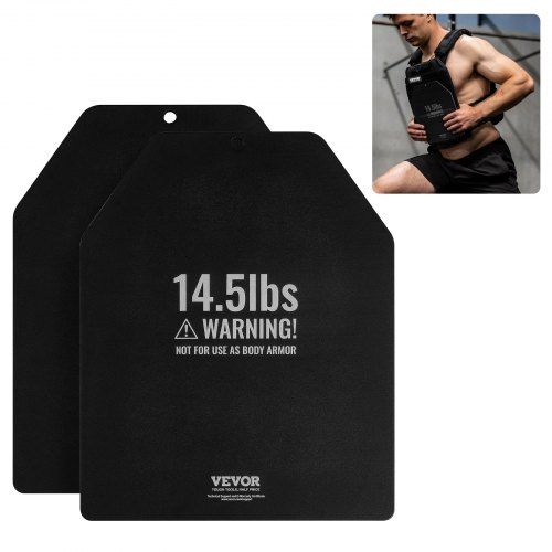 Premium gewichtsvestplaten van 6,58 kg – extra kracht voor je training