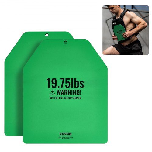 Premium Stalen Gewichtsvestplaten 8,9 kg – Versterk je Krachttraining
