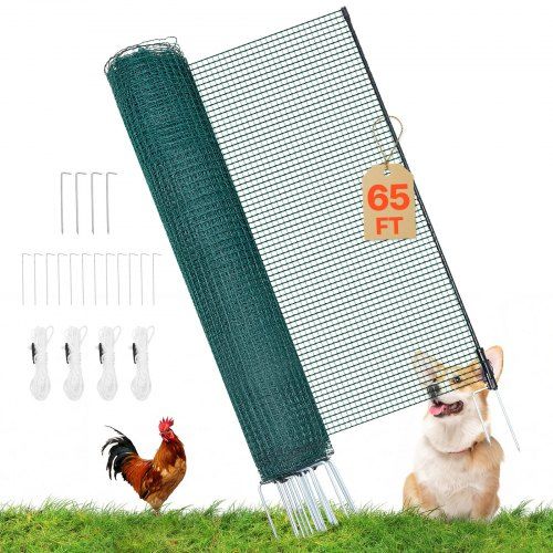 Mobiel 20‑meter PE weidehek: Flexibele bescherming voor tuin, dieren en camping