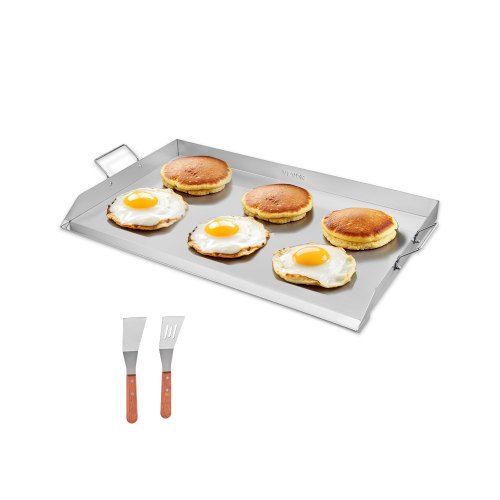 Uitgebreide grillplaat van roestvrij staal – de ideale oplossing voor familiediners en BBQ‑avonden