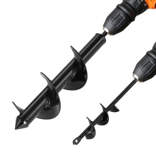Optimale grondboor voor tuin en gevel – 60 mm × 790 mm spiraalboor