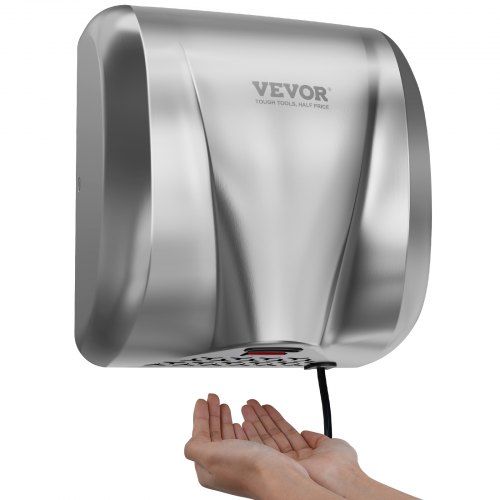 Handdroger 1300 W met HEPA‑filter – snel, hygiënisch en stil voor elke badkamer of horeca
