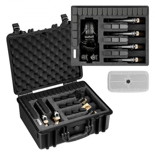 Hardcase voor 6 pistolen: de ultieme bescherming voor uw vuurwapen en accessoires