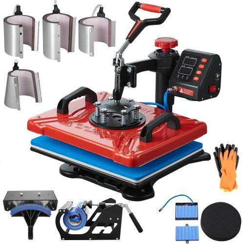 12×15 Sublimatie Hittepers: Veelzijdige 10‑in‑1 Oplossing voor T‑shirts, Mok en Meer