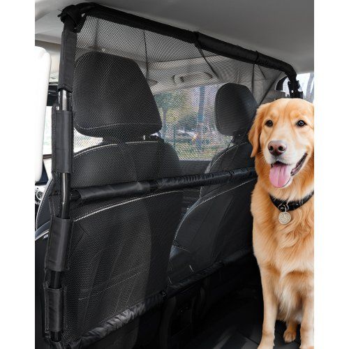 Veilig reizen met uw hond: Het ultieme autohondenhek van 1415 mm