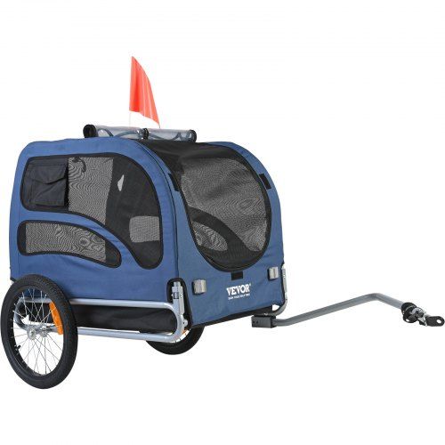 Hondenfietskar 45 kg – Duurzame, waterdichte en opvouwbare trailer voor elke fietstocht
