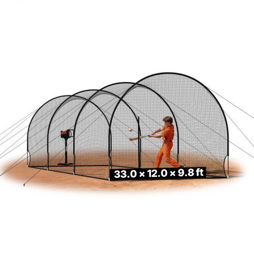 Honkbal slagkooi (halfrond) – Ruime, stevige en veelzijdige trainingsoplossing
