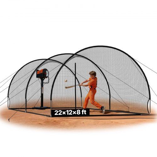 Complete Honkbal‑ en Softbalslagkooi – Draagbaar, robuust en klaar voor intensieve training
