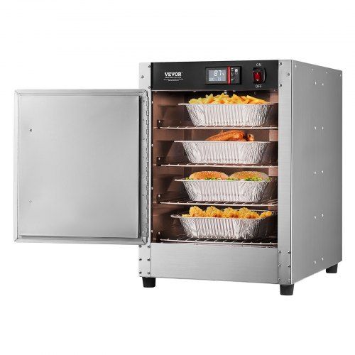 Hot Box 4‑laags snackverwarmer – Warmte op maat voor elke keuken