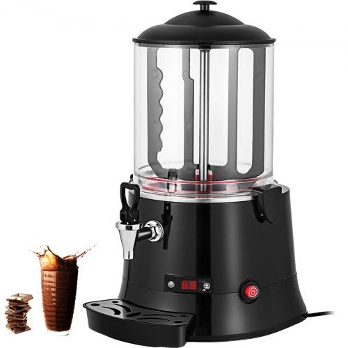 Warme Chocolademachine met 10 L capaciteit – Ideaal voor cafés, hotels en grote bijeenkomsten