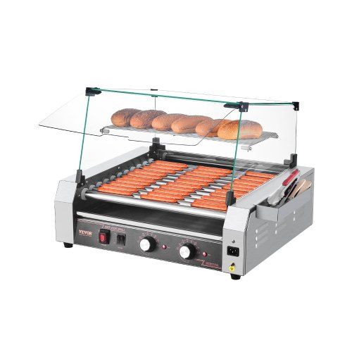 Hotdog Grill Machine 11 Rollen – Professionele Elektrische Hotdoggrill voor Feestjes en Horeca