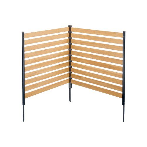 Houten privacyscherm 1100×982 mm – Flexibele en stijlvolle afscherming voor tuin en buiteninstallaties