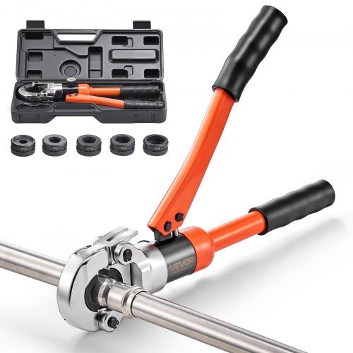 Hydraulisch V‑Contour persgereedschap voor roestvrijstalen buizen – krachtig, veelzijdig en draagbaar