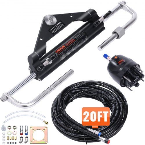 Hydraulische buitenboordstuursysteem tot 150 pk – soepele controle voor je boot