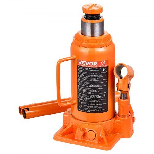 Krachtige 12‑ton hydraulische krik met breed hefbereik – ideaal voor auto‑ en landbouwtoepassingen