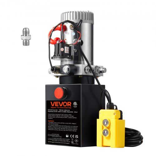 Krachtige 12 V hydraulische pomp voor zware hefklussen