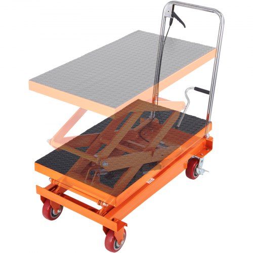 Hydraulische schaarheftafel 350 kg – krachtige oplossing voor zwaar tillen in werkplaats en magazijn