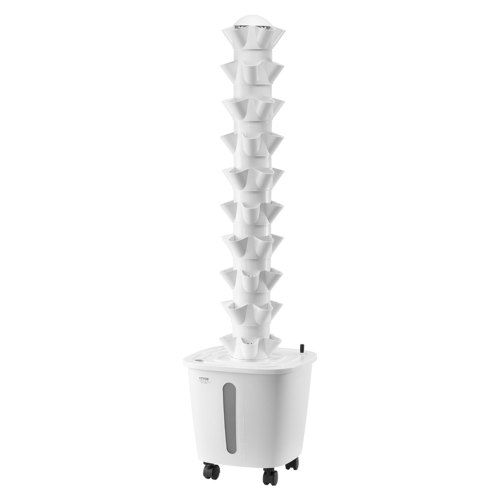Verticale hydroponics toren 10‑lagen voor 50 planten – Compacte binnen‑ en buitenkweek