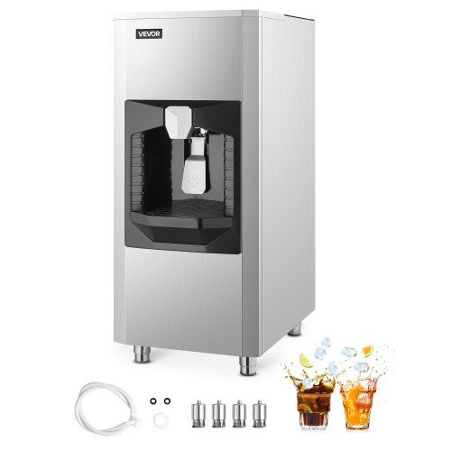 Commerciële ijsdispenser met 80 kg capaciteit voor restaurants, bars en hotels