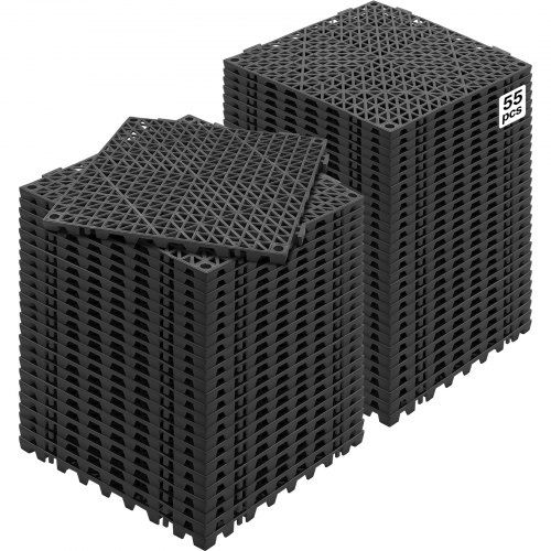 Interlocker PVC‑drainagematten 30 × 30 cm – Praktisch, Veilig en Duurzaam