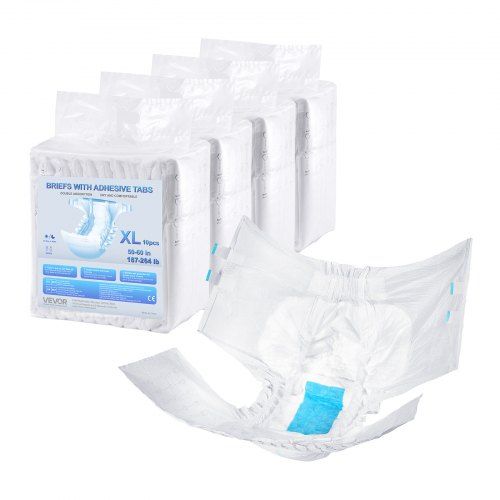 Superabsorberende incontinentieslips XL – 40 stuks met lekvrije 3D‑bescherming