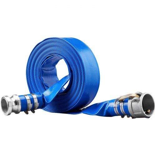 Flexibele en robuuste terugspoelslang van 2 inch – ideaal voor zwembad, irrigatie en industriële afvoer