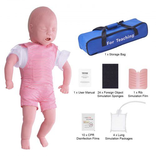 Levendig baby‑CPR trainingspop: realistisch oefenen voor zorgprofessionals