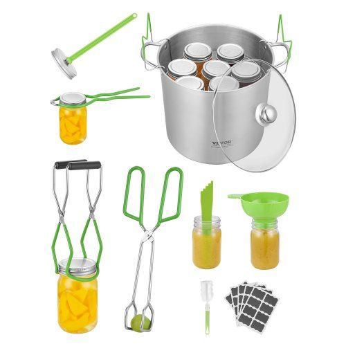 Complete 9‑delige Inmaakstarterkit – Alles wat je nodig hebt voor jam, chutney en fruitconserven