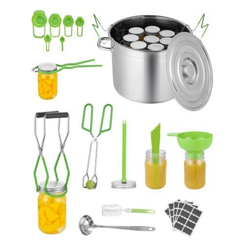 Complete 11‑delige Inmaakset – Alles voor Jam, Conserven en Meer