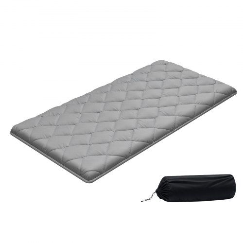 Japanse futonmatras 9‑laag zwart – flexibele slaap- en yogamat voor elk thuis