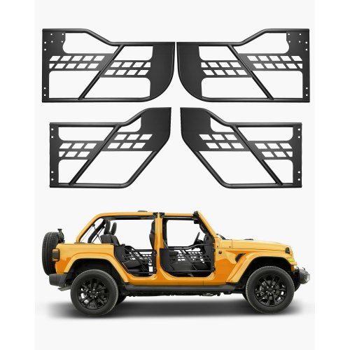 Off‑road avontuur naar een hoger niveau met Jeep Tube Doors voor Wrangler JL en Gladiator JT