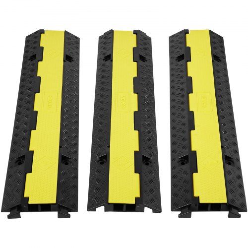 3‑delige 2‑kanaals kabelbescherming helling – Veilig en robuust voor binnen‑ en buitengebruik