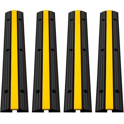 Kabelbeschermer Oprit 4‑Pack – Heavy‑Duty Bescherming voor Kabels en Slangen