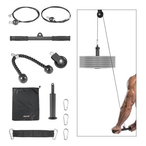 Kabelkatrol Lat Pulldown voor een complete bovenlichaamstraining thuis