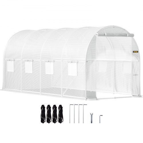 Optimale draagbare tunnelkas 4,6 m – waterdicht, UV‑bestendig en snel te monteren