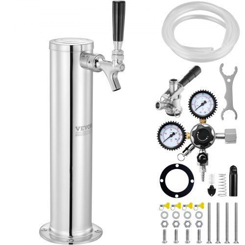 Complete Kegerator Biertorenkit met Enkele Tap – Ideaal voor Thuisfeesten