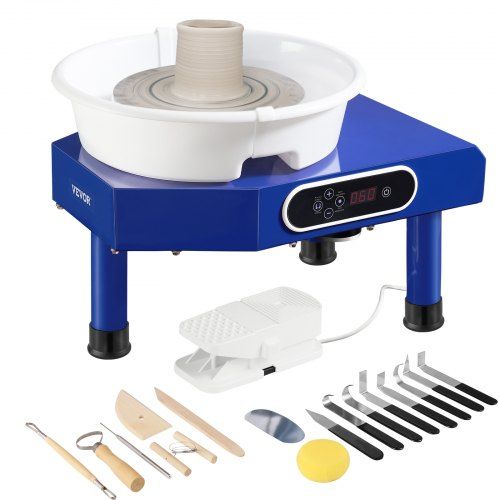 Optimale pottenbakkerswiel voor beginners en hobbyisten – krachtige, stille en veelzijdige draaischijf