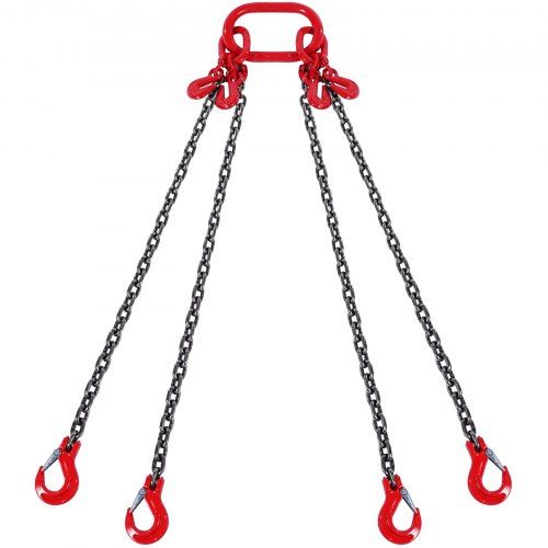 Kettinghanger 3/8 inch × 6 ft – Sterke 5‑ton hijsketting met verstelbare haken