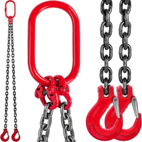 Kettingstrop 10 mm x 1,5 m – Sterk en veelzijdig voor 4 ton zware lasten