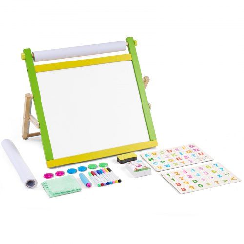 3‑in‑1 houten kinderezel – creatief leren overal
